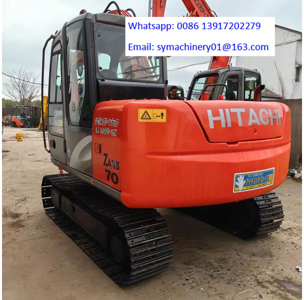 Hitachi ZX70 - Mini ekskavatör: fotoğraf 2 Hitachi ZX70 - Mini ekskavatör: fotoğraf 2