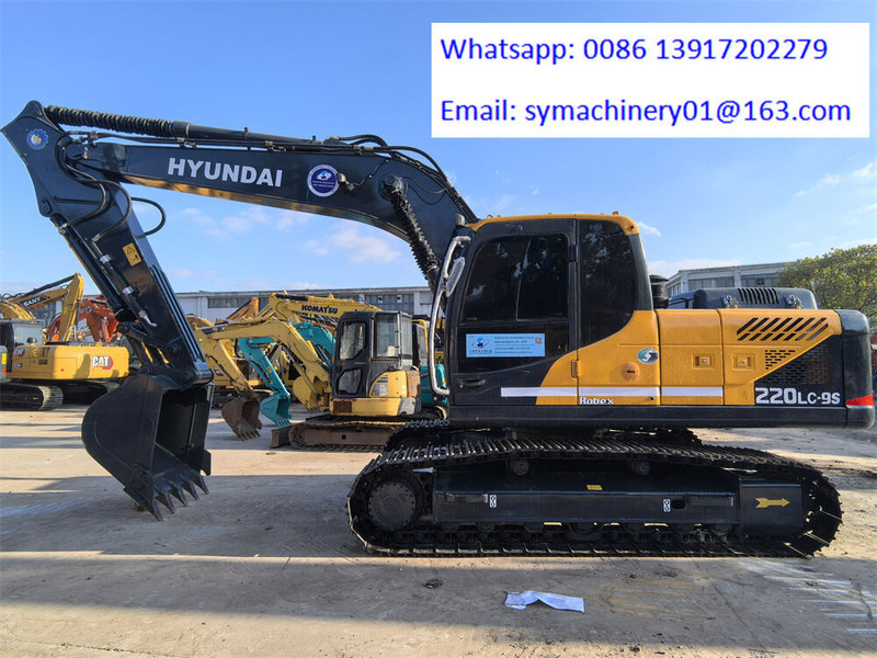 Hyundai R220LC-9S - Paletli ekskavatör: fotoğraf 1 Hyundai R220LC-9S - Paletli ekskavatör: fotoğraf 1
