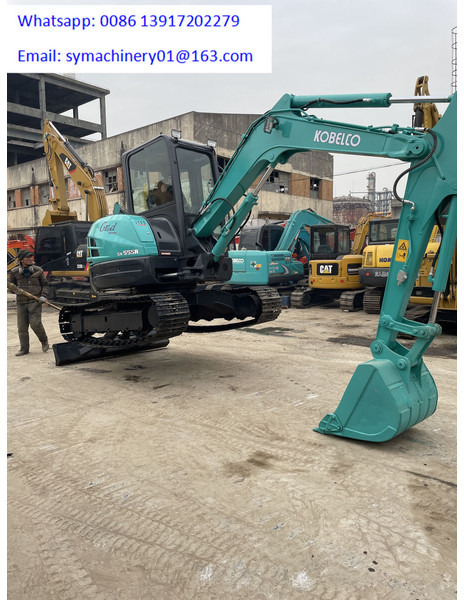 Kobelco SK55SR - Mini ekskavatör: fotoğraf 1 Kobelco SK55SR - Mini ekskavatör: fotoğraf 1