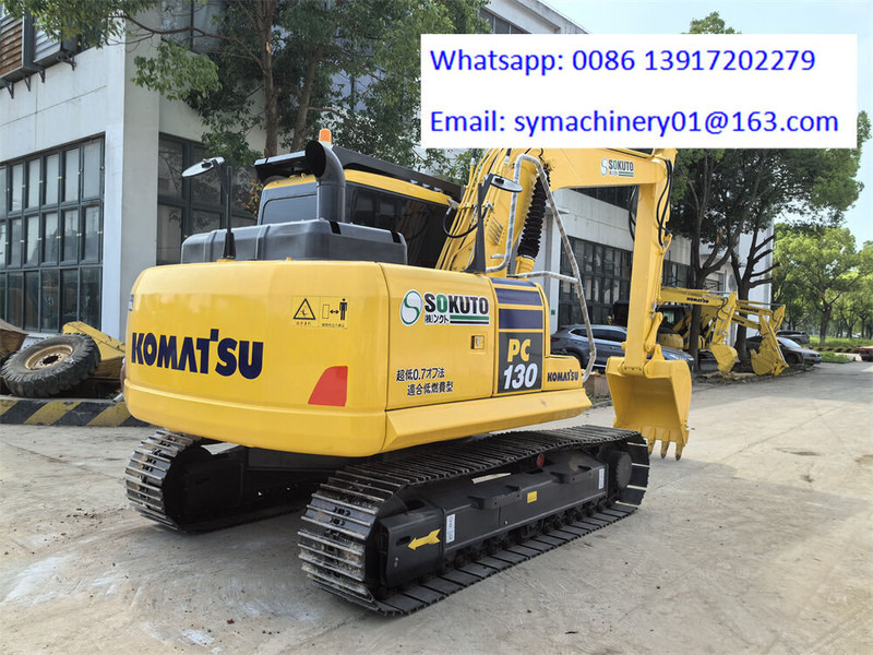 Komatsu PC130 - Paletli ekskavatör: fotoğraf 4 Komatsu PC130 - Paletli ekskavatör: fotoğraf 4