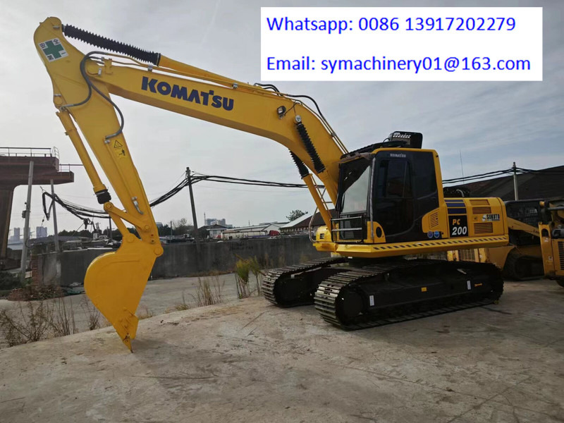 Komatsu PC200-8N1 - Paletli ekskavatör: fotoğraf 1 Komatsu PC200-8N1 - Paletli ekskavatör: fotoğraf 1