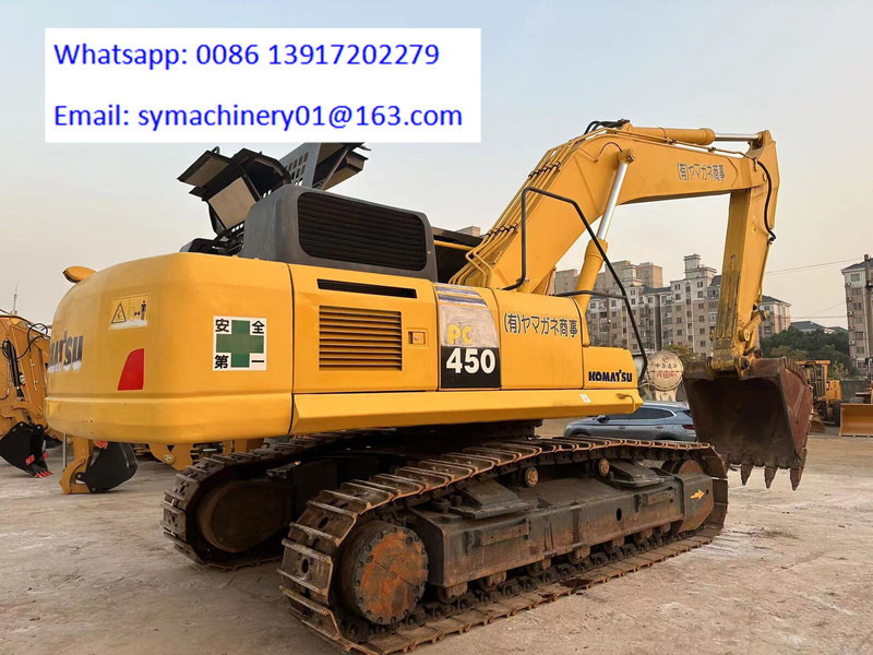 Komatsu PC450 - Paletli ekskavatör: fotoğraf 1 Komatsu PC450 - Paletli ekskavatör: fotoğraf 1