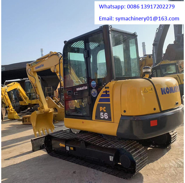 Mini ekskavatör Komatsu PC56-7: fotoğraf 8