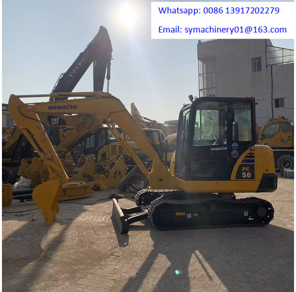 Mini ekskavatör Komatsu PC56-7: fotoğraf 9
