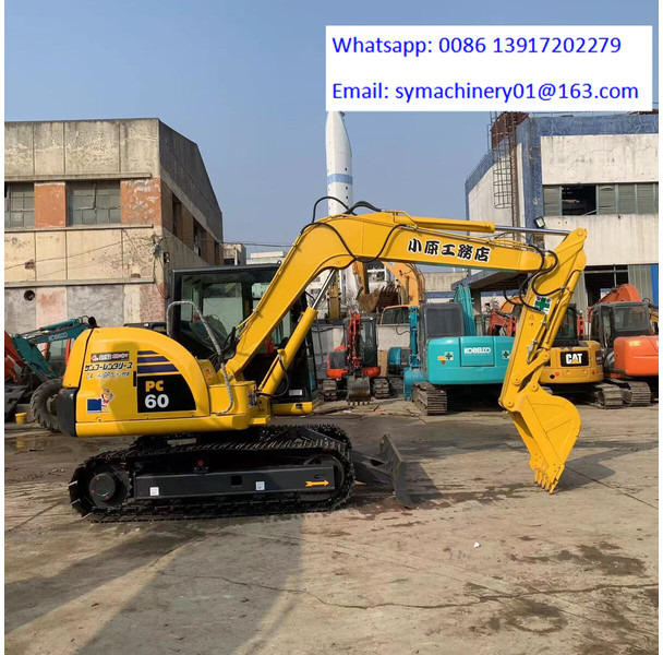 Komatsu PC60-8 - Mini ekskavatör: fotoğraf 4 Komatsu PC60-8 - Mini ekskavatör: fotoğraf 4