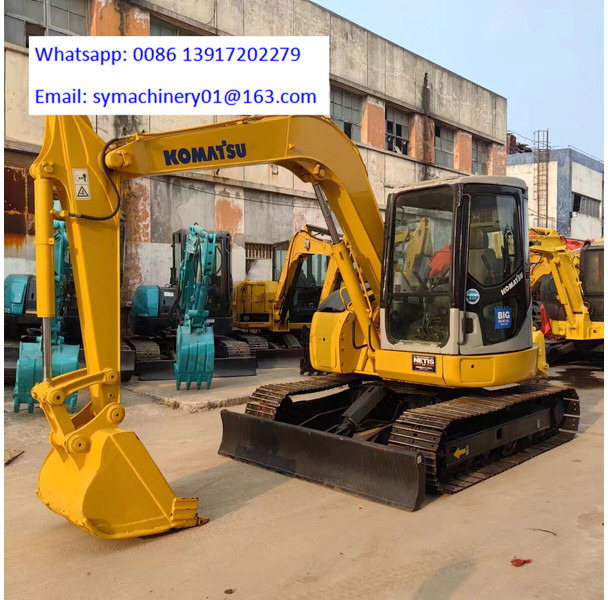 Komatsu PC78-6N0 - Mini ekskavatör: fotoğraf 1 Komatsu PC78-6N0 - Mini ekskavatör: fotoğraf 1