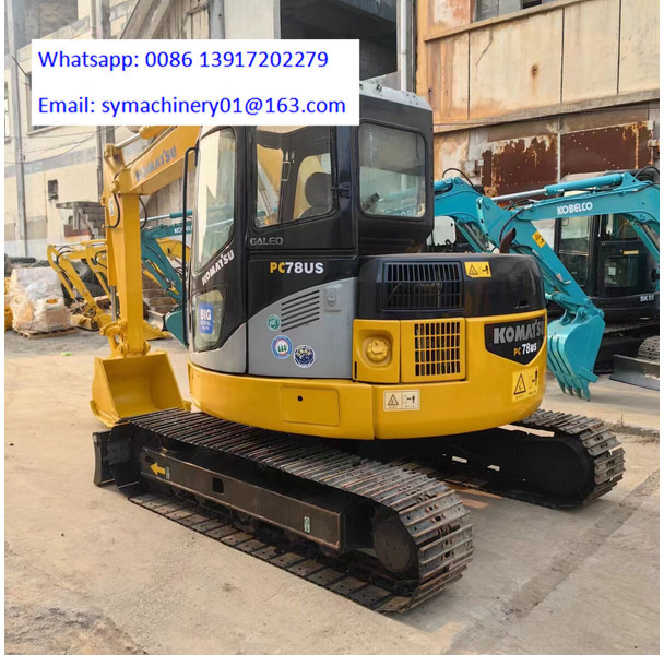 Komatsu PC78-6N0 - Mini ekskavatör: fotoğraf 2 Komatsu PC78-6N0 - Mini ekskavatör: fotoğraf 2