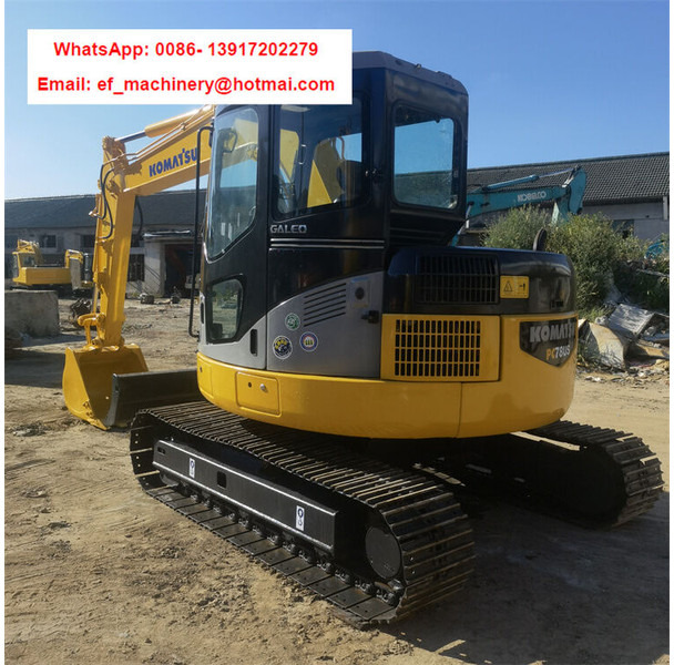 Komatsu PC78 - Mini ekskavatör: fotoğraf 2 Komatsu PC78 - Mini ekskavatör: fotoğraf 2