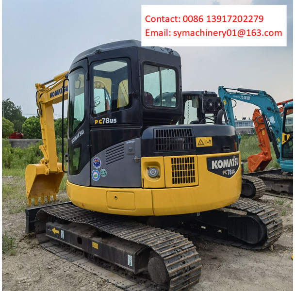 Komatsu PC78US-6 - Mini ekskavatör: fotoğraf 1 Komatsu PC78US-6 - Mini ekskavatör: fotoğraf 1