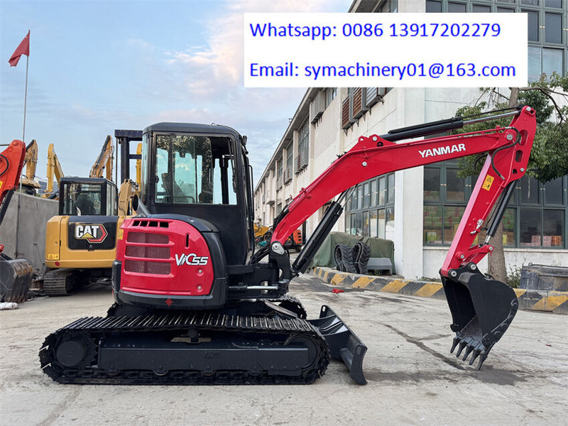 Yanmar Vio 55 - Mini ekskavatör: fotoğraf 1 Yanmar Vio 55 - Mini ekskavatör: fotoğraf 1