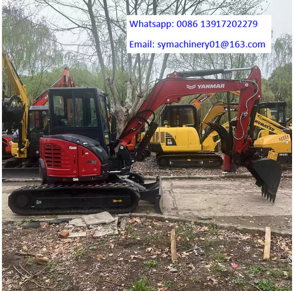 Yanmar Vio 55 - Mini ekskavatör: fotoğraf 4 Yanmar Vio 55 - Mini ekskavatör: fotoğraf 4