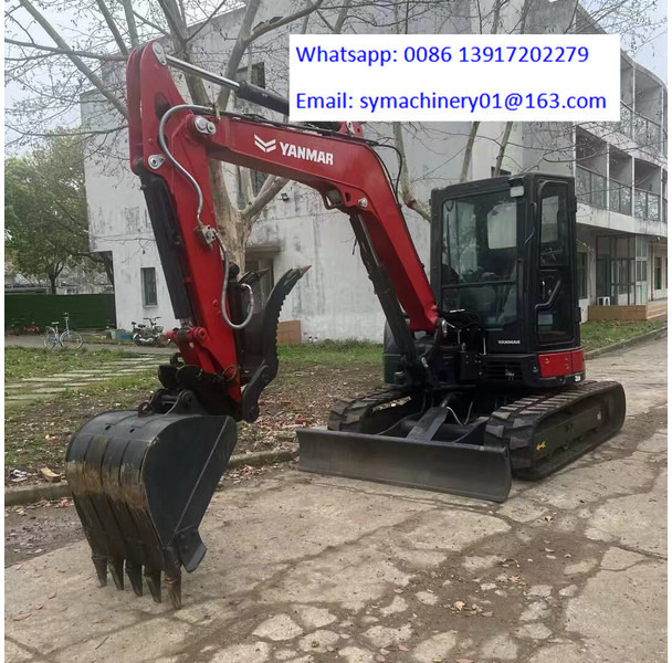 Yanmar Vio 55 - Mini ekskavatör: fotoğraf 1 Yanmar Vio 55 - Mini ekskavatör: fotoğraf 1