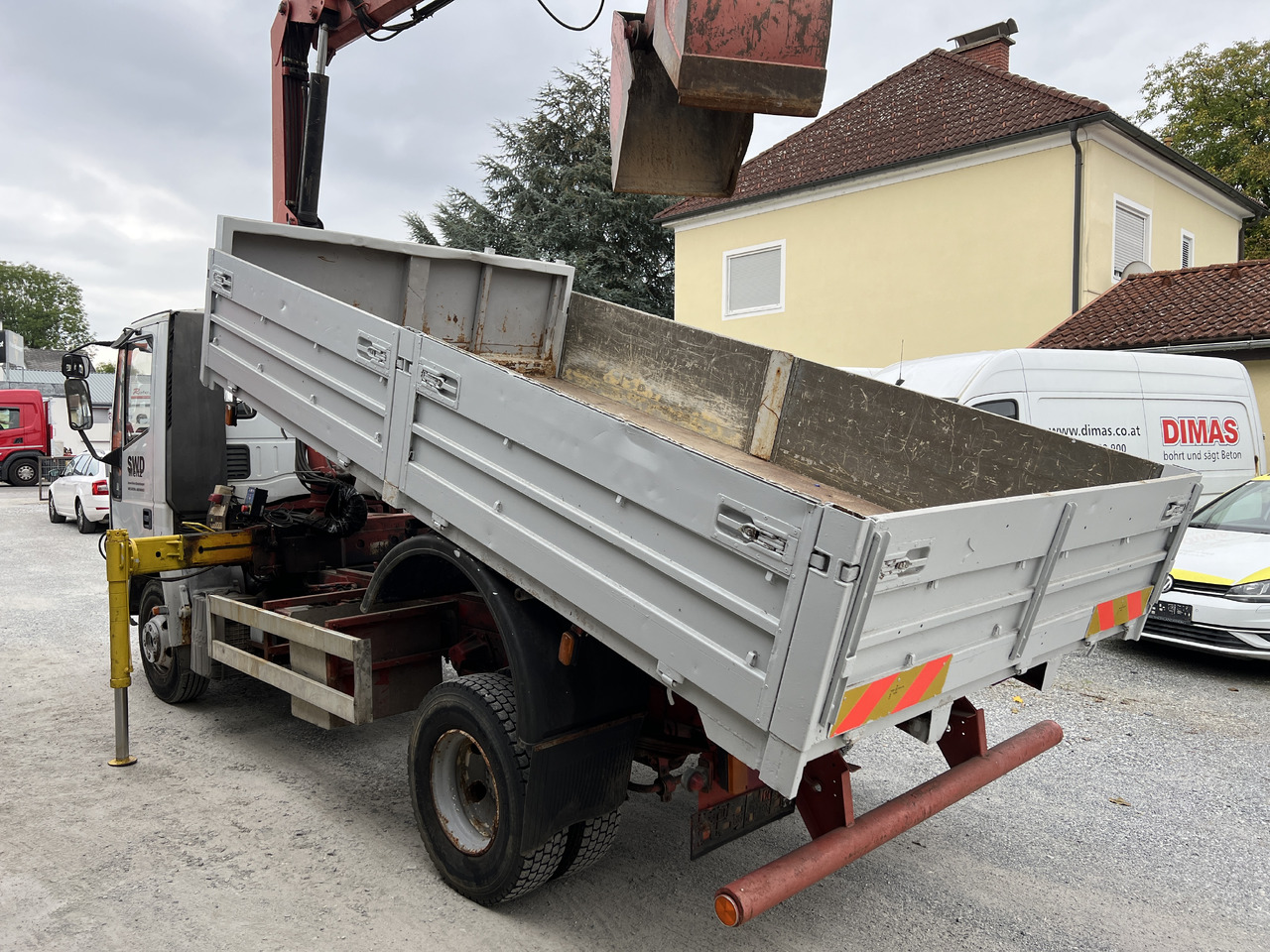 IVECO EUROCARGO 75E15 Kipper mit Kran - Damperli kamyon, Vinçli kamyon: fotoğraf 5 IVECO EUROCARGO 75E15 Kipper mit Kran - Damperli kamyon, Vinçli kamyon: fotoğraf 5