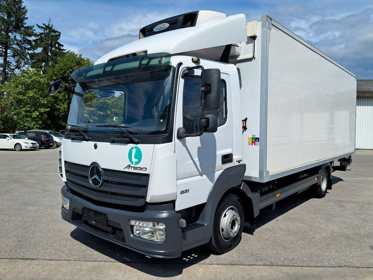 Mercedes-Benz Atego 8.21 Kühlkoffer LBW | Klima | Tempo | Dif - Refrijeratör kamyon: fotoğraf 1 Mercedes-Benz Atego 8.21 Kühlkoffer LBW | Klima | Tempo | Dif - Refrijeratör kamyon: fotoğraf 1