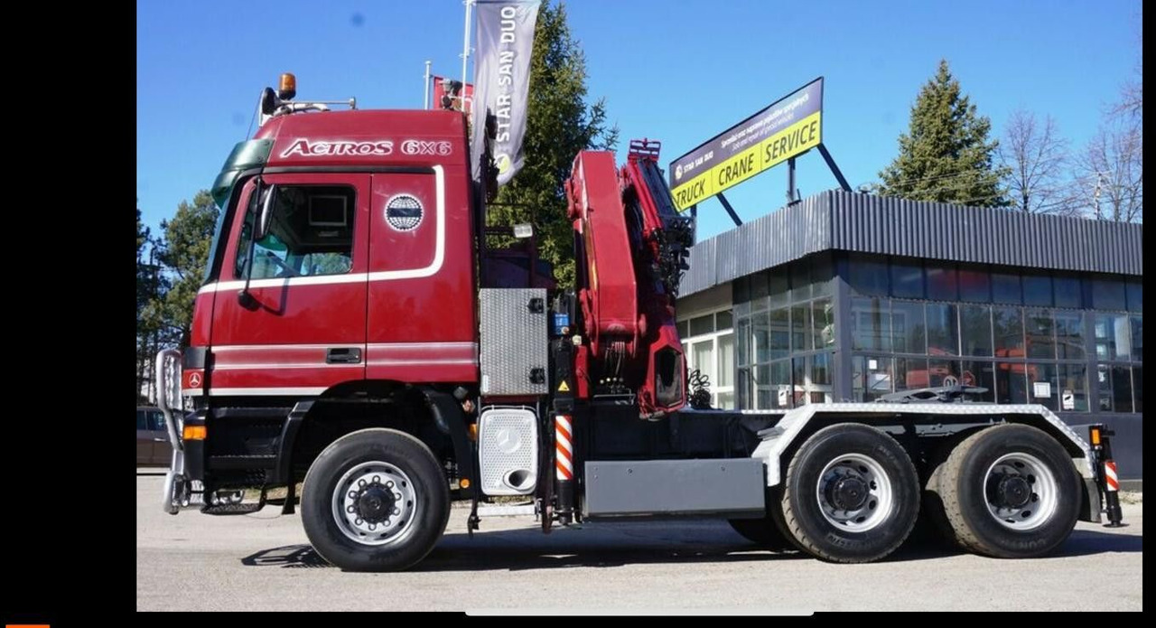 Mercedes-Benz ACTROS 3348 Kran HMF3720K4 Fly-Jip Fun k Klima - Vinçli kamyon: fotoğraf 3 Mercedes-Benz ACTROS 3348 Kran HMF3720K4 Fly-Jip Fun k Klima - Vinçli kamyon: fotoğraf 3