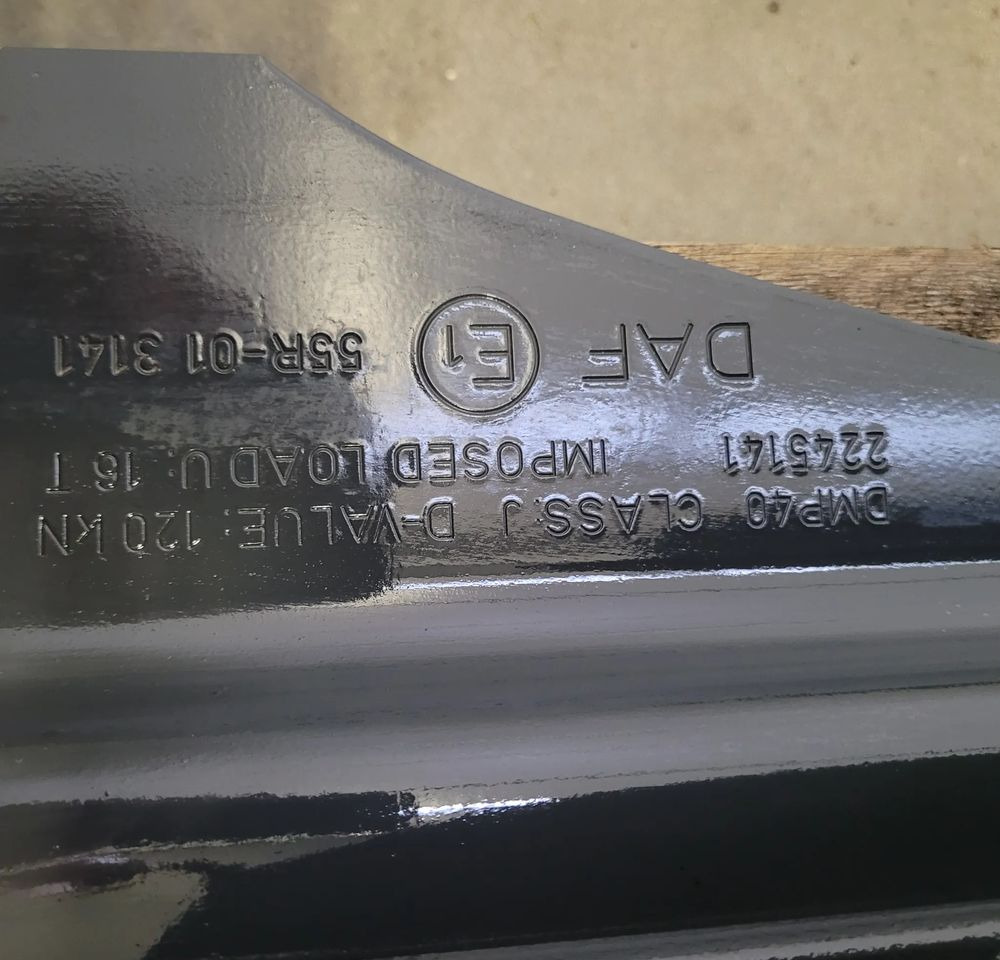SIODŁO JOST DAF XG XF NOWY MODEL JSK37C-150 - Beşinci teker - Kamyon: fotoğraf 3 SIODŁO JOST DAF XG XF NOWY MODEL JSK37C-150 - Beşinci teker - Kamyon: fotoğraf 3