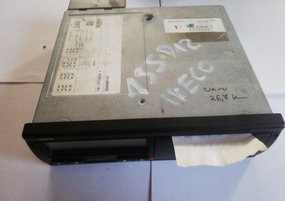 TACHOGRAF IVECO STRALIS 504346141 1,3A - Takograf - Kamyon: fotoğraf 1 TACHOGRAF IVECO STRALIS 504346141 1,3A - Takograf - Kamyon: fotoğraf 1