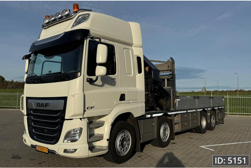 DAF CF 530 SC, Euro 6, Palfinger PK76002-EH / Twistlocks / TOP condition! - Vinçli kamyon: fotoğraf 2 DAF CF 530 SC, Euro 6, Palfinger PK76002-EH / Twistlocks / TOP condition! - Vinçli kamyon: fotoğraf 2