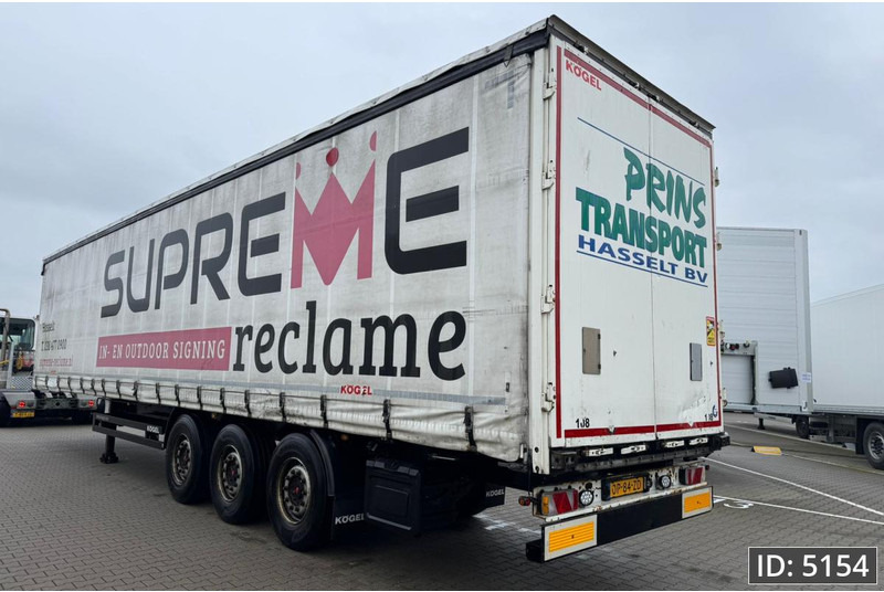 Kögel S24 / Disk brakes / Alu planks - Tenteli dorse: fotoğraf 2 Kögel S24 / Disk brakes / Alu planks - Tenteli dorse: fotoğraf 2