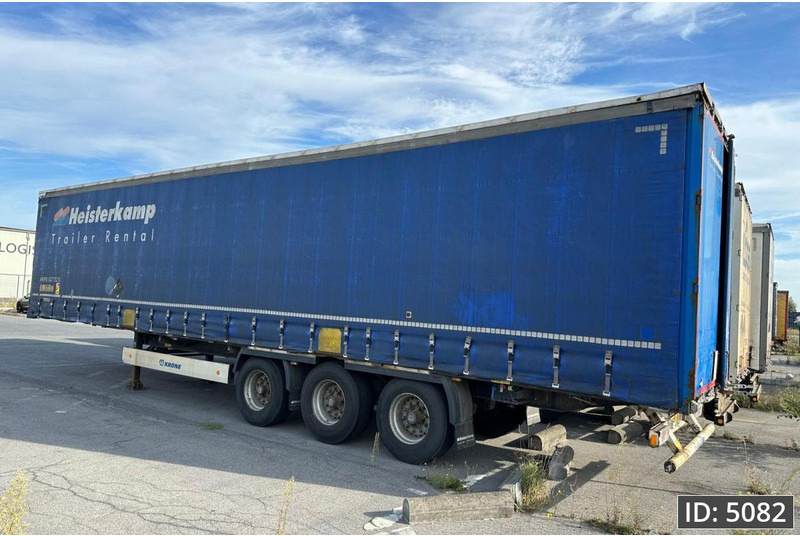 Krone SD / Drum brakes / Huckepack - Tenteli dorse: fotoğraf 2 Krone SD / Drum brakes / Huckepack - Tenteli dorse: fotoğraf 2