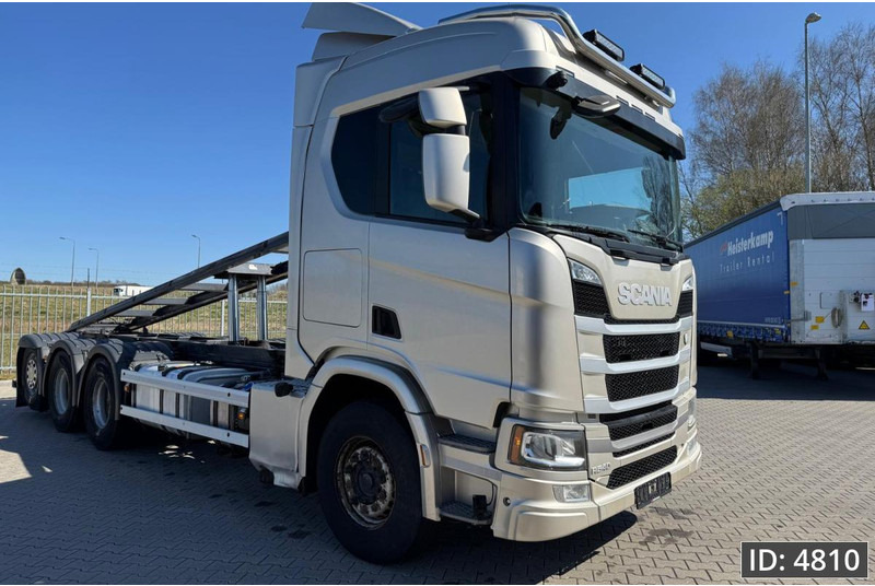 Scania R540 Topline, Euro 6, / 8x4 / BDF / Lift axle / frame 7.4 m - Konteynır taşıyıcı/ Yedek karoser kamyon: fotoğraf 4 Scania R540 Topline, Euro 6, / 8x4 / BDF / Lift axle / frame 7.4 m - Konteynır taşıyıcı/ Yedek karoser kamyon: fotoğraf 4