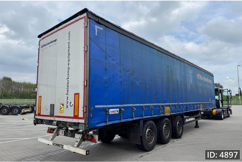 Schmitz Cargobull SCB*S3T / Disk brakes / Huckepack - Tenteli dorse: fotoğraf 3 Schmitz Cargobull SCB*S3T / Disk brakes / Huckepack - Tenteli dorse: fotoğraf 3
