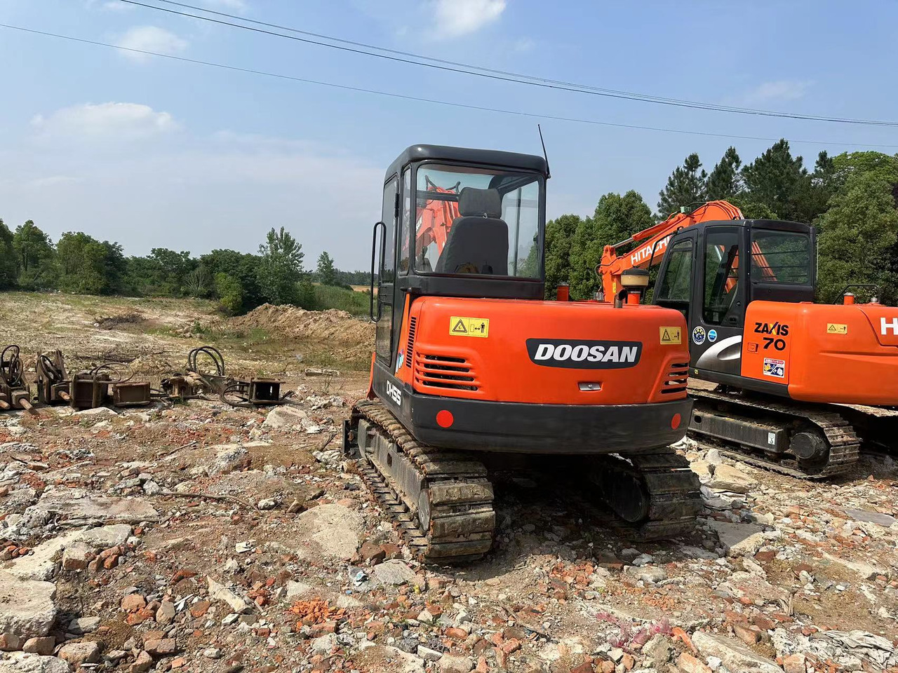 DOOSAN DH55 Mini Excavator 5.5T - Mini ekskavatör: fotoğraf 3 DOOSAN DH55 Mini Excavator 5.5T - Mini ekskavatör: fotoğraf 3