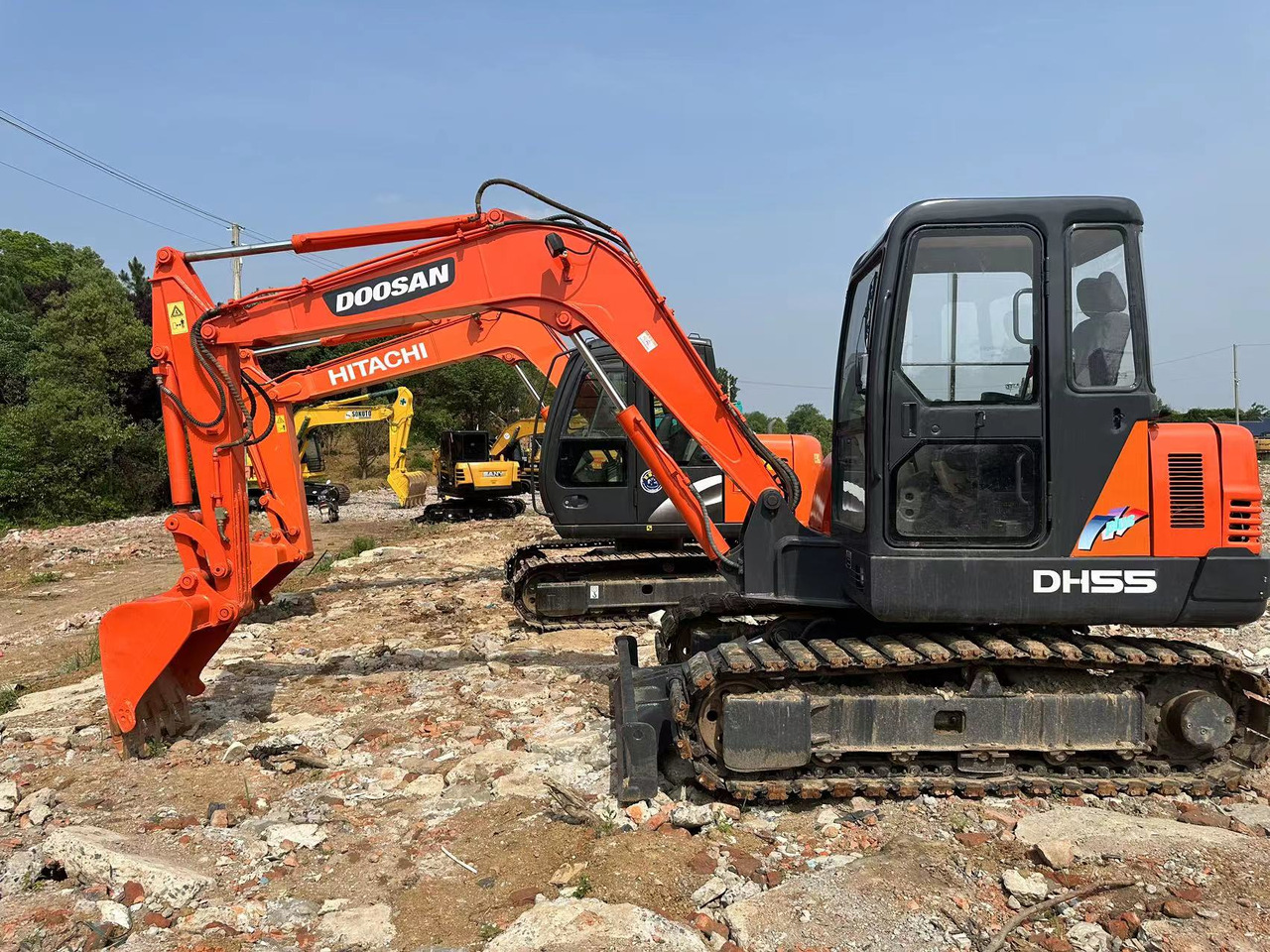 DOOSAN DH55 Mini Excavator 5.5T - Mini ekskavatör: fotoğraf 1 DOOSAN DH55 Mini Excavator 5.5T - Mini ekskavatör: fotoğraf 1