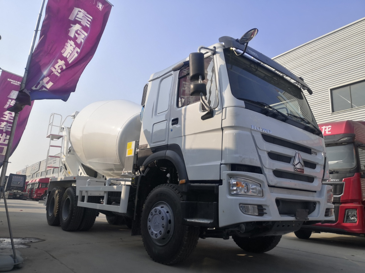 HOWO 10Cube Cement Mixer Truck 6*4 Click Here for Discount - Transmikser: fotoğraf 1 HOWO 10Cube Cement Mixer Truck 6*4 Click Here for Discount - Transmikser: fotoğraf 1