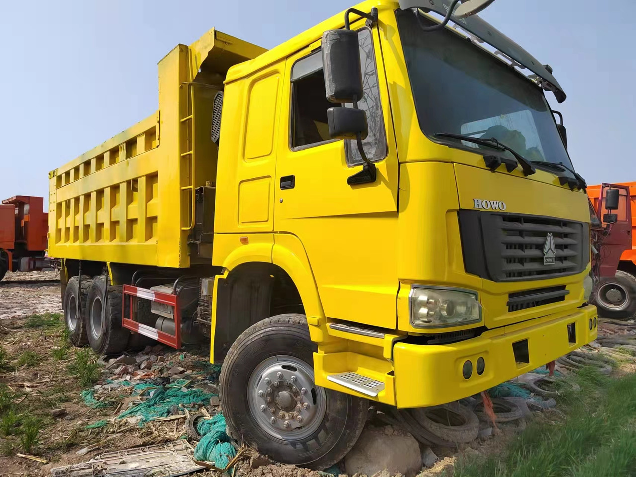 HOWO Dump truck 371 6/4 Click Here for Discount - Damperli kamyon: fotoğraf 1 HOWO Dump truck 371 6/4 Click Here for Discount - Damperli kamyon: fotoğraf 1