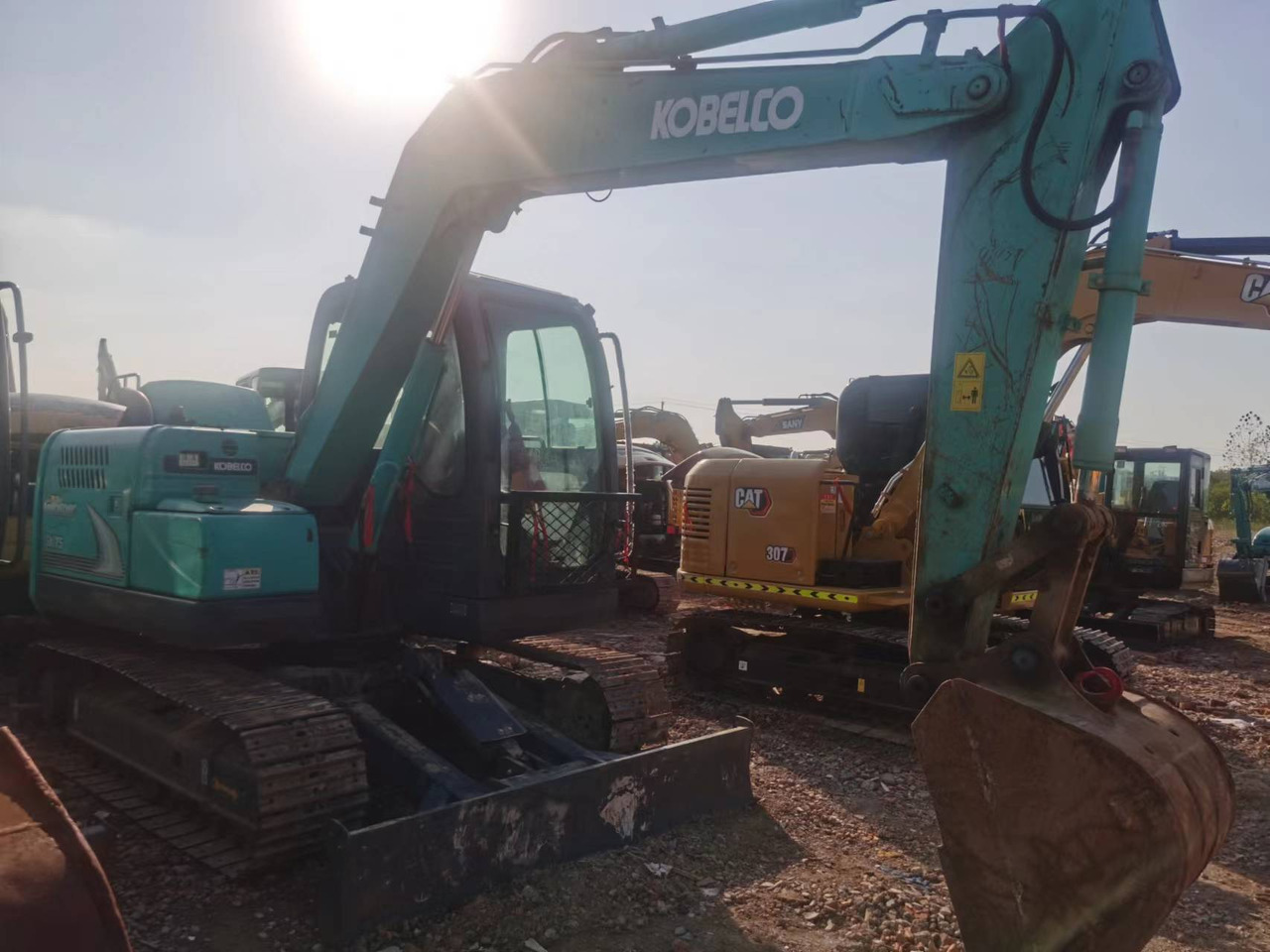 KOBELCO SK75-8 - Paletli ekskavatör: fotoğraf 4 KOBELCO SK75-8 - Paletli ekskavatör: fotoğraf 4