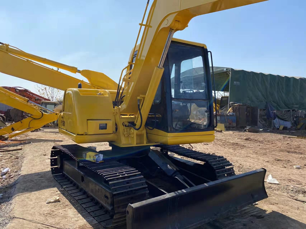 KOMATSU PC60-7 - Paletli ekskavatör: fotoğraf 4 KOMATSU PC60-7 - Paletli ekskavatör: fotoğraf 4
