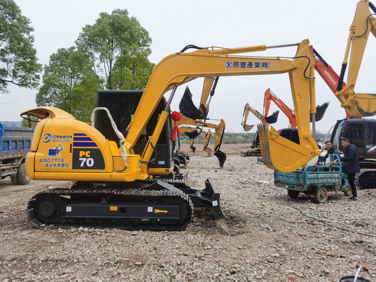 KOMATSU PC70-8 - Paletli ekskavatör: fotoğraf 3 KOMATSU PC70-8 - Paletli ekskavatör: fotoğraf 3