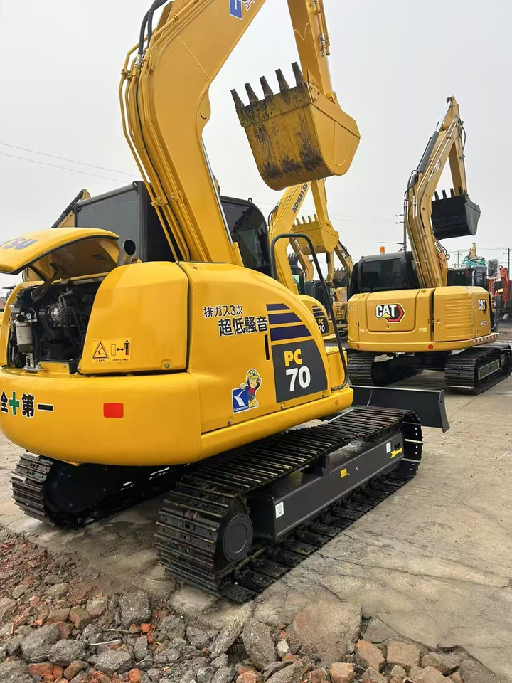 KOMATSU PC70 - Paletli ekskavatör: fotoğraf 2 KOMATSU PC70 - Paletli ekskavatör: fotoğraf 2