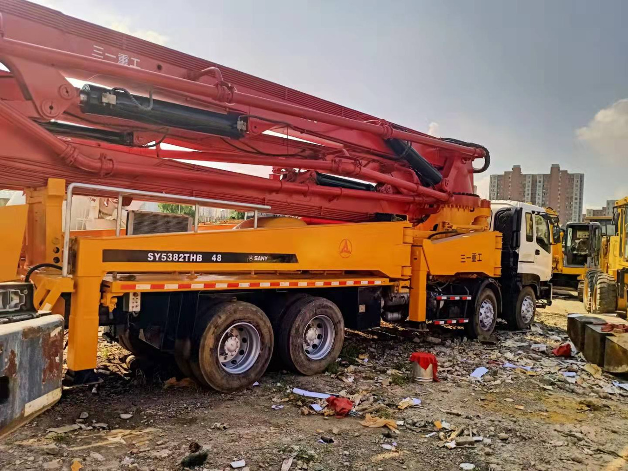 SANY SY5382 48M CLICK HERE FOR DISCOUNT - Mobil beton pompası: fotoğraf 4 SANY SY5382 48M CLICK HERE FOR DISCOUNT - Mobil beton pompası: fotoğraf 4