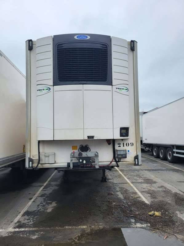 Semi-remorque 3 Essieux FRIGO 38 TONNES CAISSE LAMBERET GROUPE CARRIER VECTOR 1550 - Frigorifik dorse: fotoğraf 4 Semi-remorque 3 Essieux FRIGO 38 TONNES CAISSE LAMBERET GROUPE CARRIER VECTOR 1550 - Frigorifik dorse: fotoğraf 4