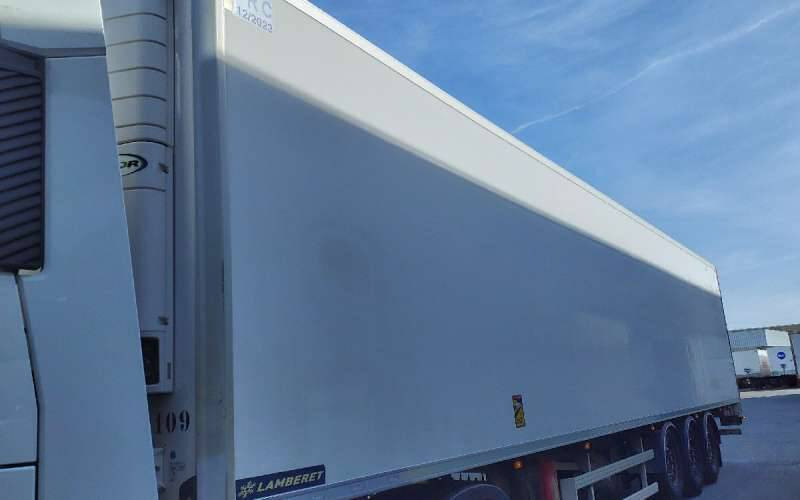Semi-remorque 3 Essieux FRIGO 38 TONNES CAISSE LAMBERET GROUPE CARRIER VECTOR 1550 - Frigorifik dorse: fotoğraf 3 Semi-remorque 3 Essieux FRIGO 38 TONNES CAISSE LAMBERET GROUPE CARRIER VECTOR 1550 - Frigorifik dorse: fotoğraf 3