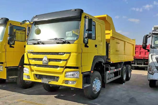SINOTRUK Howo 400 10 Wheeler Dump Truck for Sale Price in Sierra Leone - Damperli kamyon: fotoğraf 2 SINOTRUK Howo 400 10 Wheeler Dump Truck for Sale Price in Sierra Leone - Damperli kamyon: fotoğraf 2