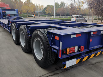 TITAN 120 Ton Lowboy Truck Trailer for Sale in Zambia - Alçak çerçeveli platform dorse: fotoğraf 5 TITAN 120 Ton Lowboy Truck Trailer for Sale in Zambia - Alçak çerçeveli platform dorse: fotoğraf 5