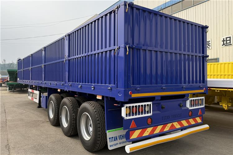 TITAN 1800mm High Side Wall Trailer with 80 Ton Capacity In Congo - Açık/ Sal dorse: fotoğraf 1 TITAN 1800mm High Side Wall Trailer with 80 Ton Capacity In Congo - Açık/ Sal dorse: fotoğraf 1