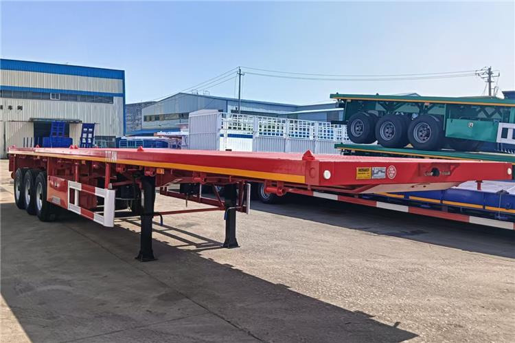 TITAN 2025 New China Flatbed Trailer with Single Tires In Kenya - Şasi dorse: fotoğraf 2 TITAN 2025 New China Flatbed Trailer with Single Tires In Kenya - Şasi dorse: fotoğraf 2