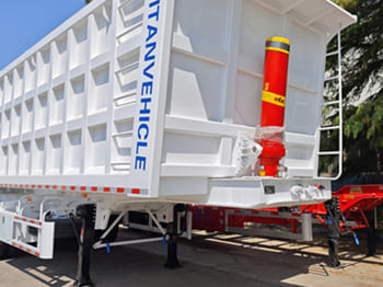 TITAN 3 Axle Semi Tipper Tractor Trailer for Sale in Malawi - Damperli dorse: fotoğraf 4 TITAN 3 Axle Semi Tipper Tractor Trailer for Sale in Malawi - Damperli dorse: fotoğraf 4