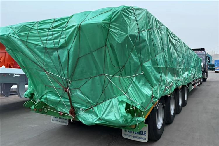 TITAN 4 Axle 100 Ton Low Bed Truck Trailer for Sale In Zimbabwe - Alçak çerçeveli platform dorse: fotoğraf 5 TITAN 4 Axle 100 Ton Low Bed Truck Trailer for Sale In Zimbabwe - Alçak çerçeveli platform dorse: fotoğraf 5