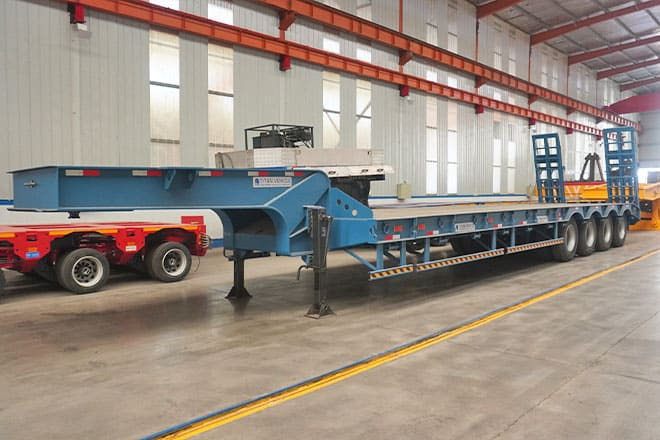 TITAN 4 Axle Extending Low Loader Trailers for Sale in Zimbabwe - Alçak çerçeveli platform dorse: fotoğraf 2 TITAN 4 Axle Extending Low Loader Trailers for Sale in Zimbabwe - Alçak çerçeveli platform dorse: fotoğraf 2