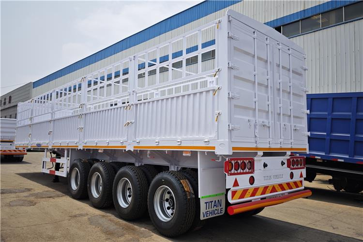 TITAN 4 Axle Livestock Truck Trailer for Sale In Guam - Hayvan nakil aracı dorse: fotoğraf 2 TITAN 4 Axle Livestock Truck Trailer for Sale In Guam - Hayvan nakil aracı dorse: fotoğraf 2