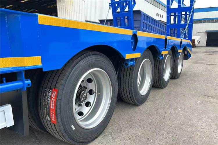 TITAN 4 Axle Low Bed Truck Trailer for Sale In Philippines - Alçak çerçeveli platform dorse: fotoğraf 5 TITAN 4 Axle Low Bed Truck Trailer for Sale In Philippines - Alçak çerçeveli platform dorse: fotoğraf 5