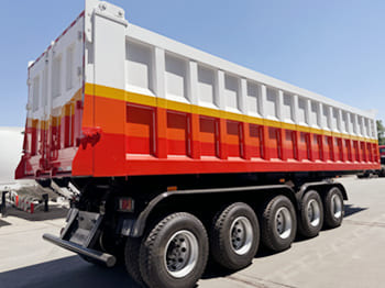 TITAN 5 Axle Tipper Semi Trailer Manufacturers in Congo - Damperli dorse: fotoğraf 3 TITAN 5 Axle Tipper Semi Trailer Manufacturers in Congo - Damperli dorse: fotoğraf 3