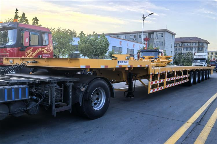 TITAN 6 Axle 62m Extendable Trailer for Sale In Ghana - Açık/ Sal dorse: fotoğraf 3 TITAN 6 Axle 62m Extendable Trailer for Sale In Ghana - Açık/ Sal dorse: fotoğraf 3