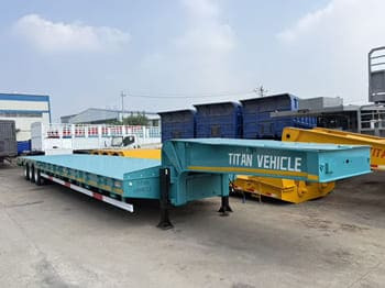 TITAN Drop Deck Semi Trailer for Sale in Kuwait - Alçak çerçeveli platform dorse: fotoğraf 1 TITAN Drop Deck Semi Trailer for Sale in Kuwait - Alçak çerçeveli platform dorse: fotoğraf 1