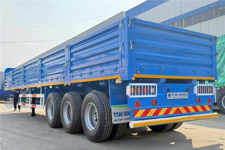TITAN Drop Side Semi Trailer for Sale In Democratic Republic of the Congo - Açık/ Sal dorse: fotoğraf 2 TITAN Drop Side Semi Trailer for Sale In Democratic Republic of the Congo - Açık/ Sal dorse: fotoğraf 2